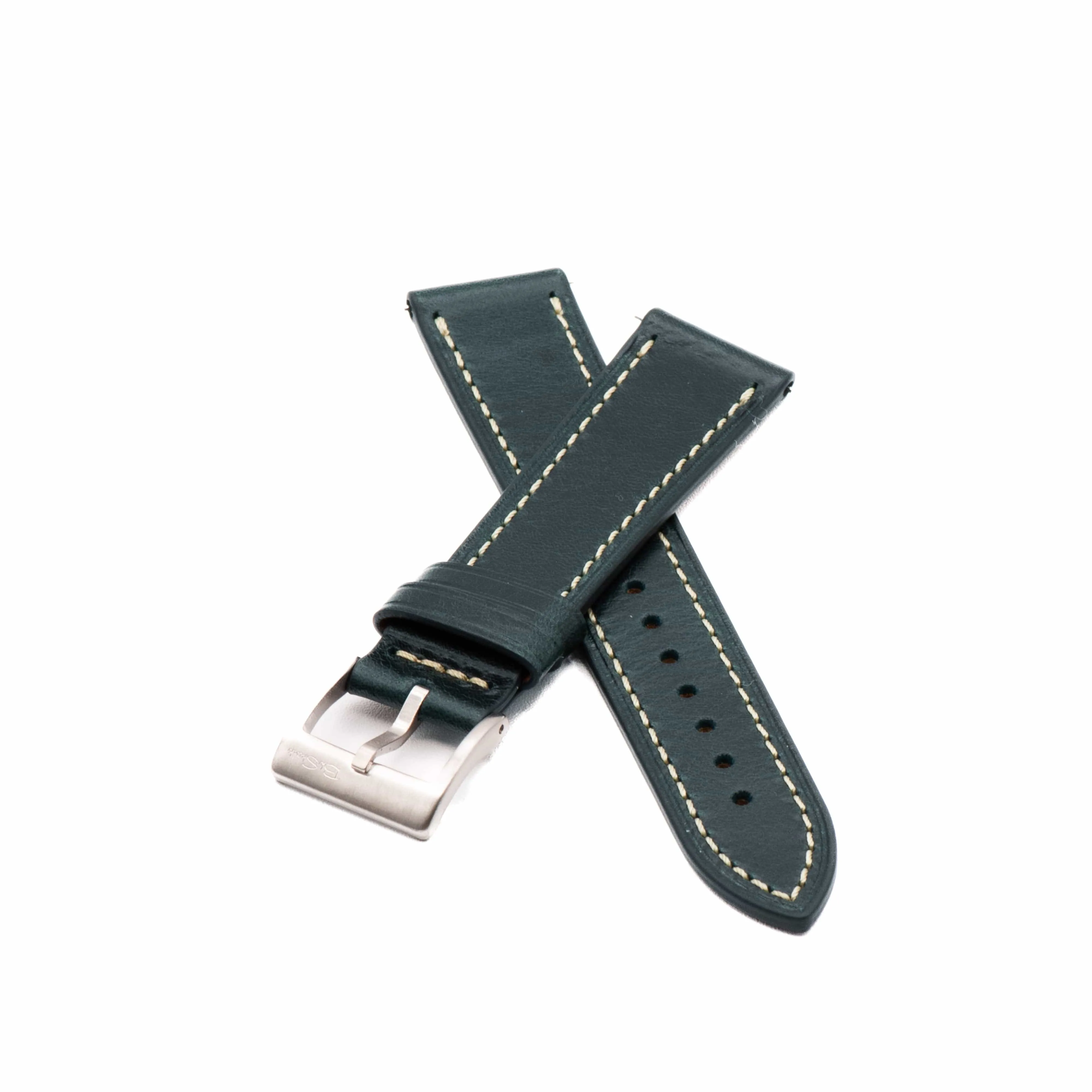 Leather - Tapered Space Green