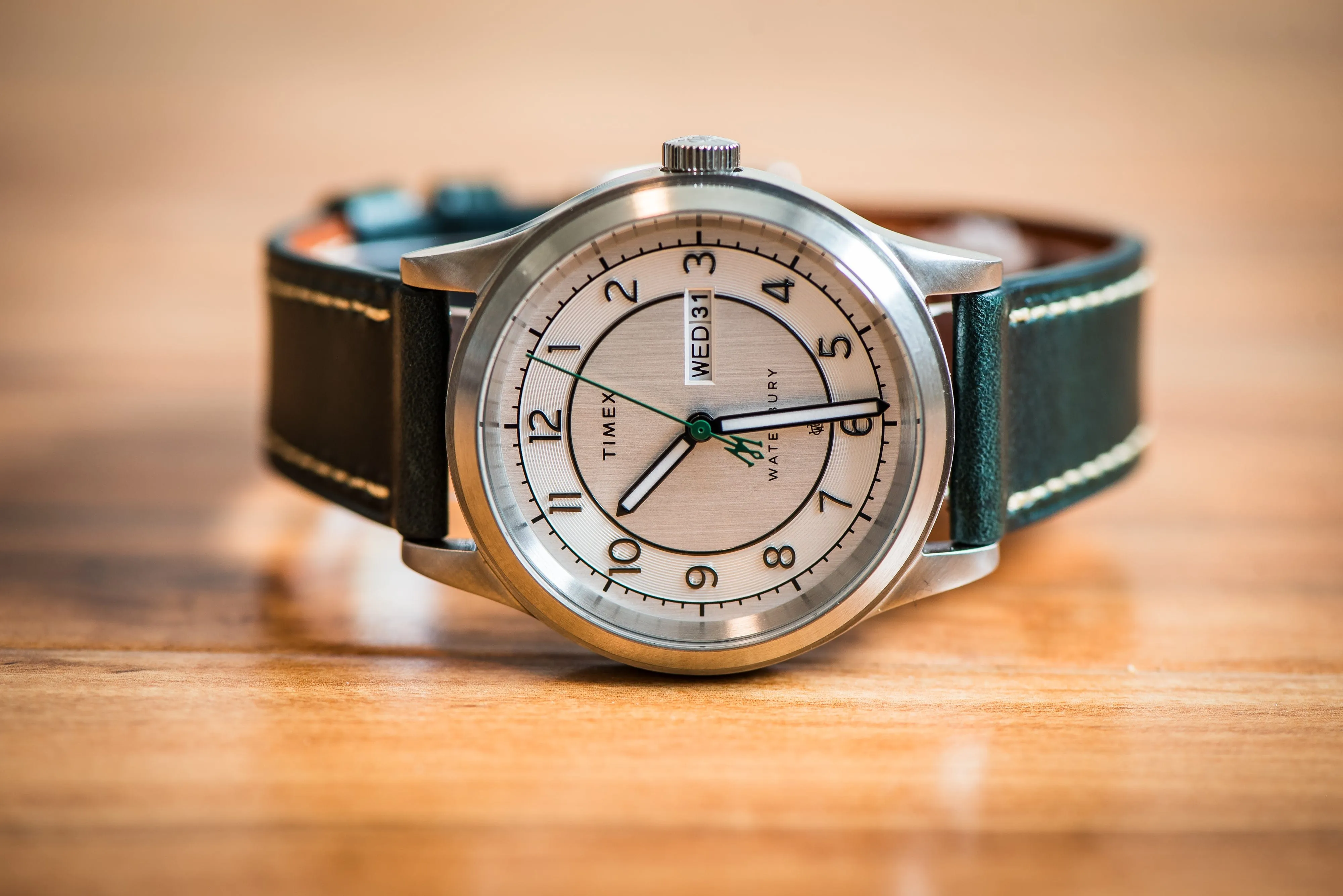 Leather - Tapered Space Green