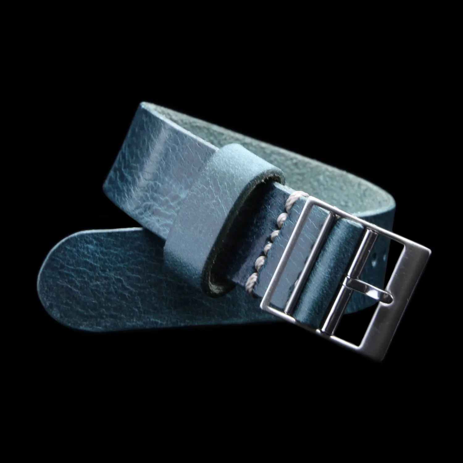 Leather Watch Strap, Classic RAF II Military 106