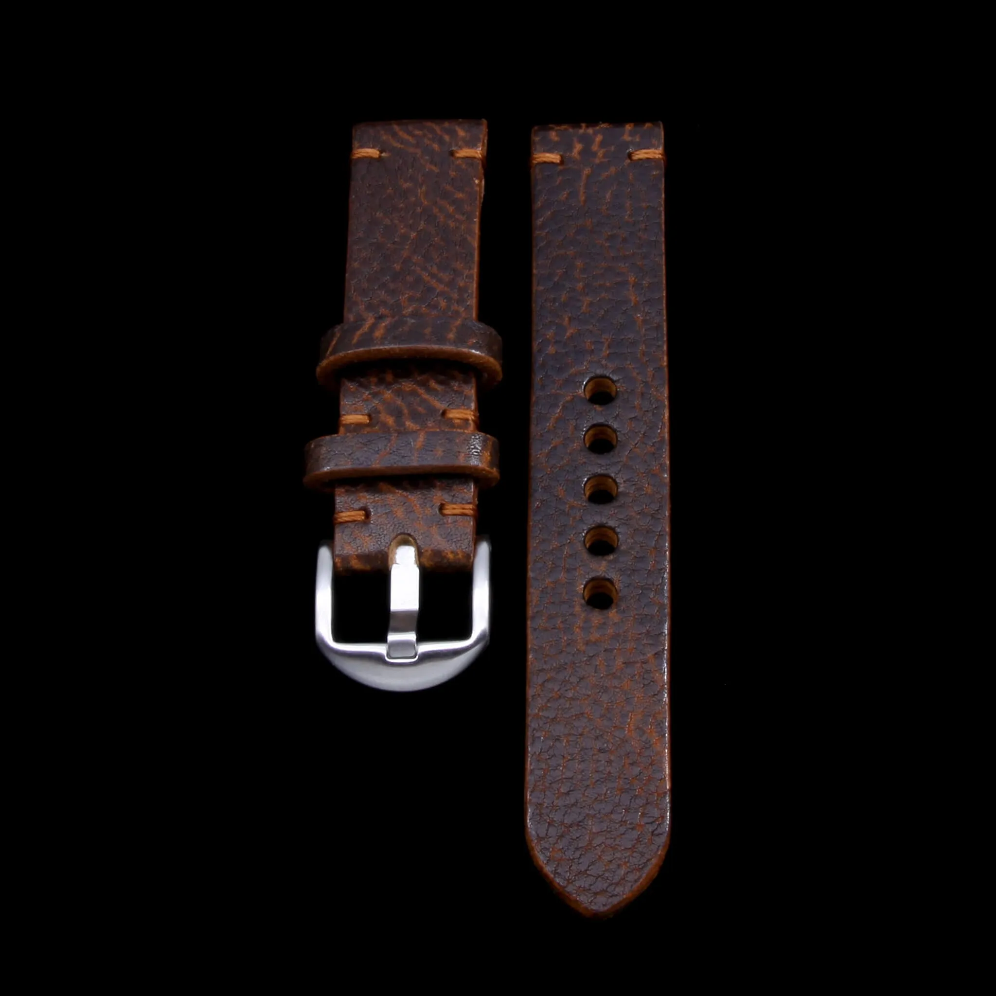 Leather Watch Strap, Gobi Cognac