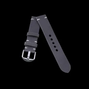 Leather Watch Strap, Koala Antracite