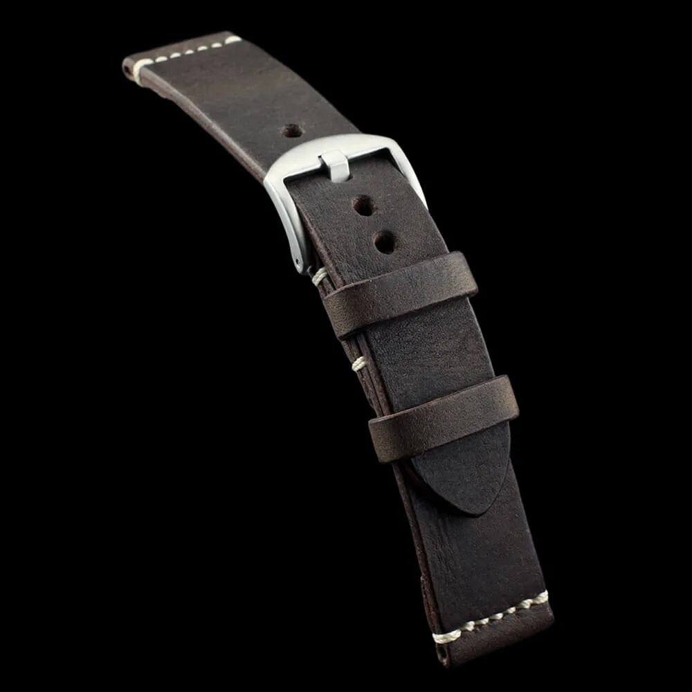 Leather Watch Strap, Vintage 406