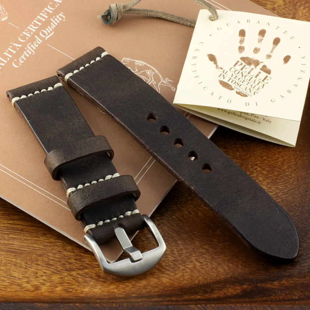 Leather Watch Strap, Vintage 406