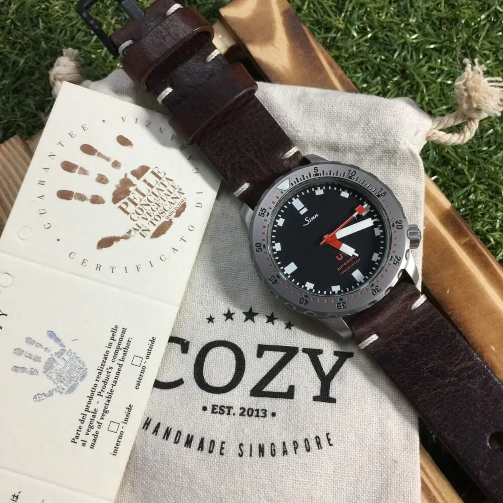 Leather Watch Strap, Vintage 406