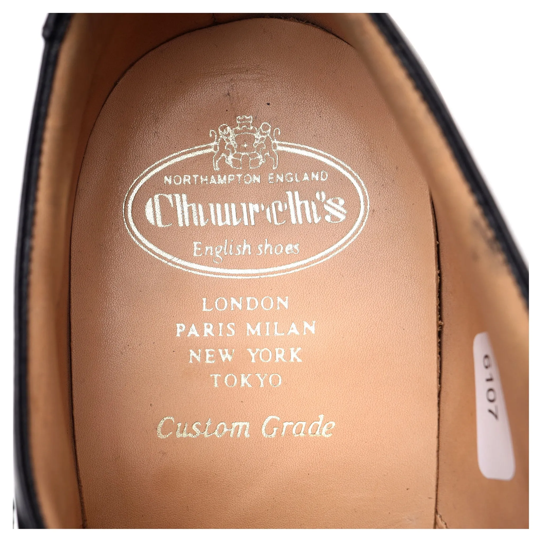 'Ledstone' Black Leather Double Monk Strap UK 11 G
