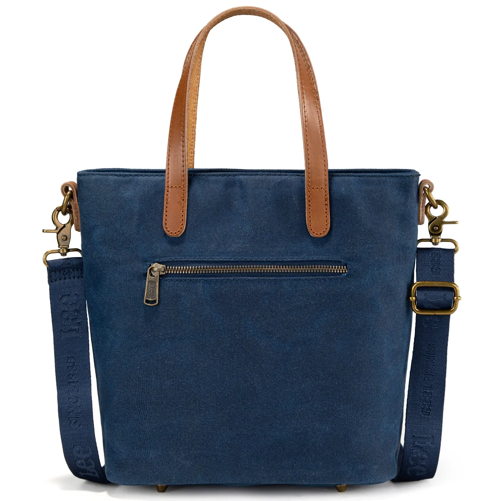 LEE51-004  LEE Denim Waxed Canvas Tote/Shoulder Bag/Crossbody