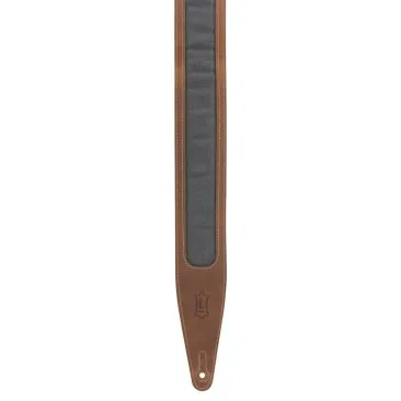 Levy's M317TRI-BRN-GRY Crazy Horse Leather Strap