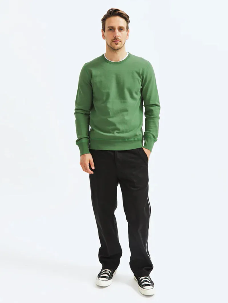 Lightweight Terry Crewneck Lawn Green