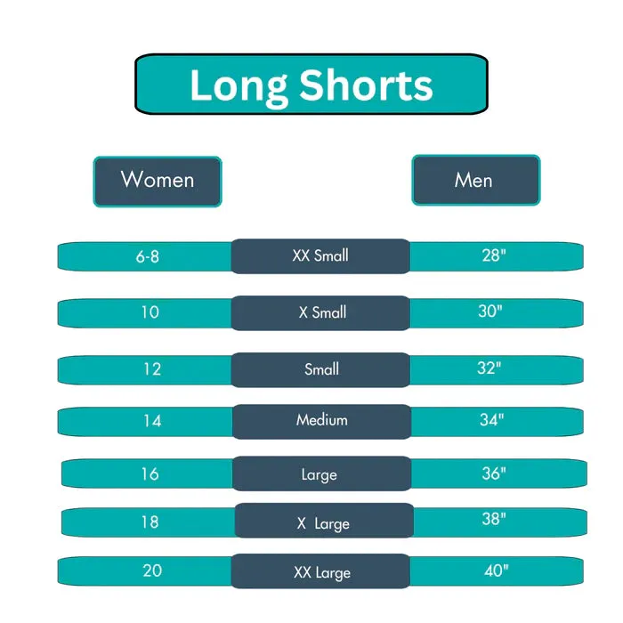 Loungers Monk Seal long shorts - Blue stripe