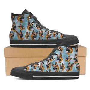 Loyal Shephards Womens High Top Shoe (Black)