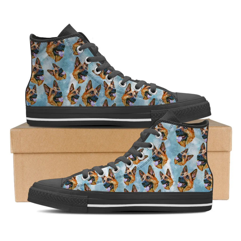 Loyal Shephards Womens High Top Shoe (Black)