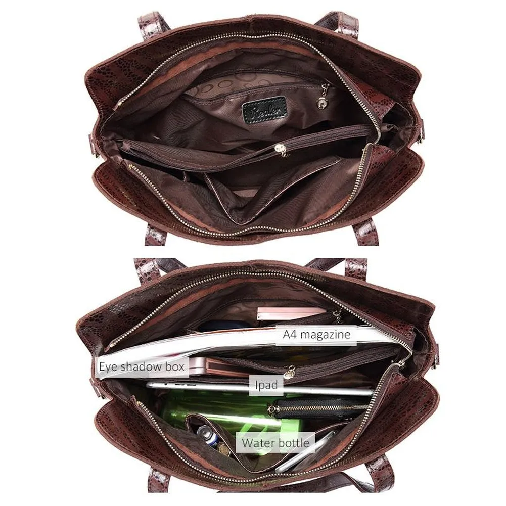 <bold>Bucket / Tote Bag <br>Genuine-Leather
