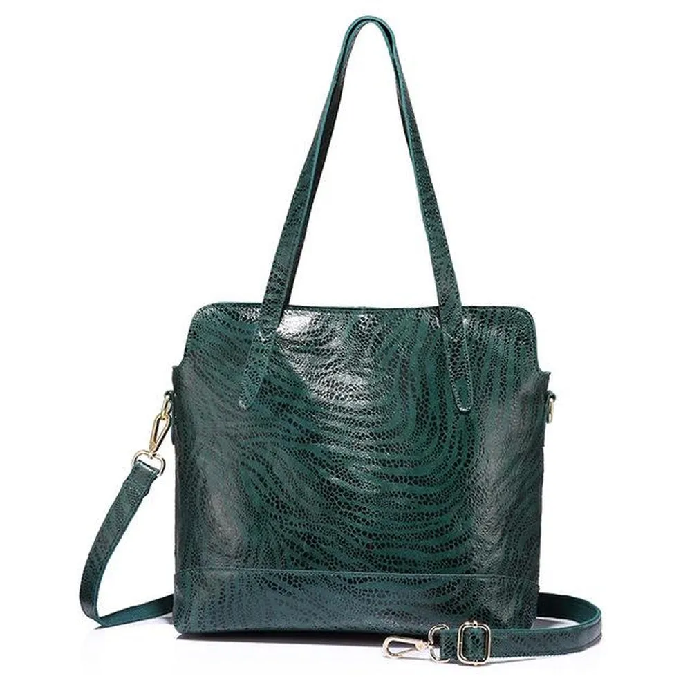 <bold>Bucket / Tote Bag <br>Genuine-Leather
