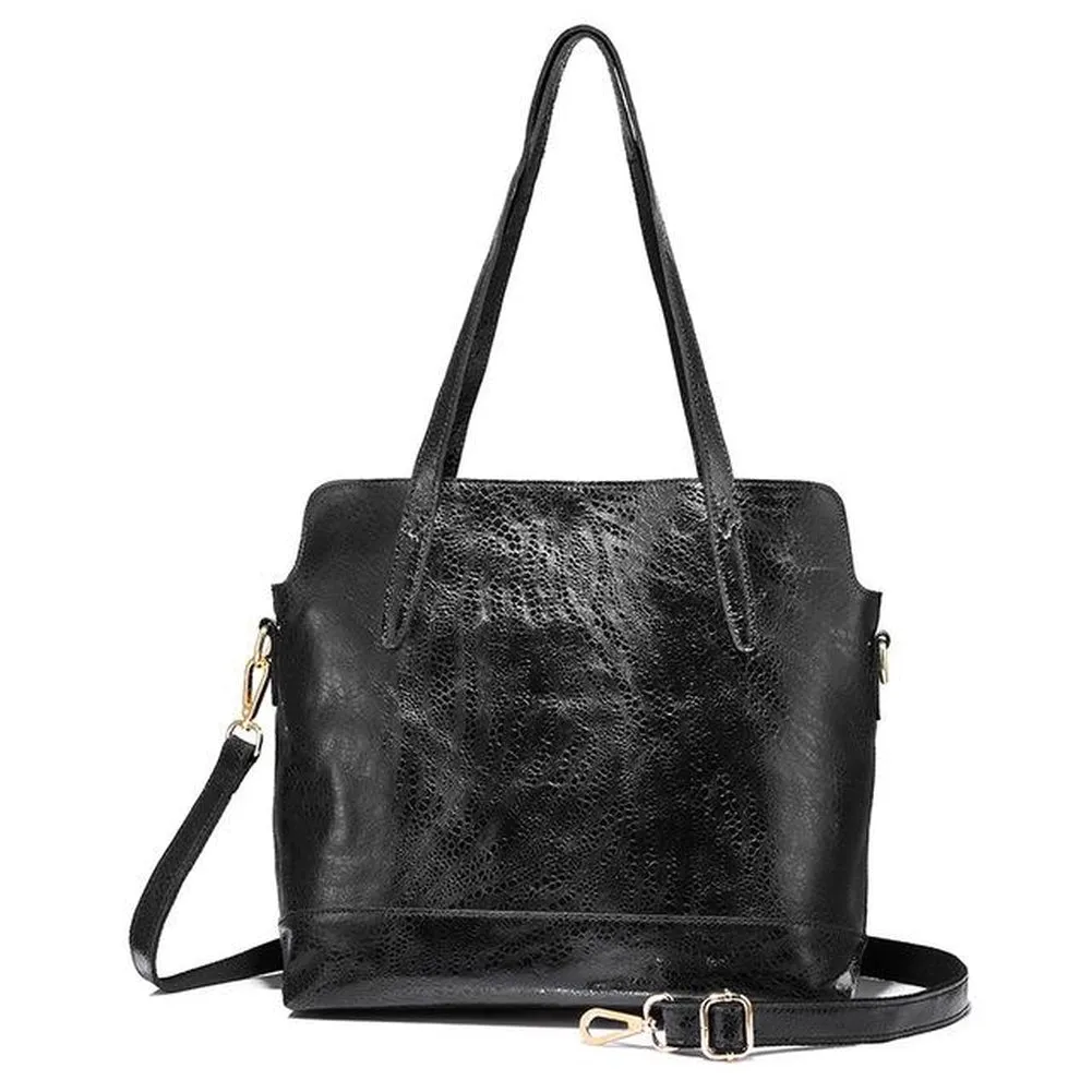 <bold>Bucket / Tote Bag <br>Genuine-Leather