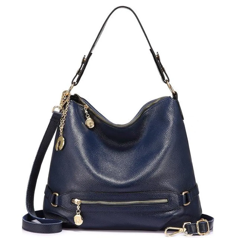 <bold>Hobo  / Tote Bag <br>Genuine-Leather