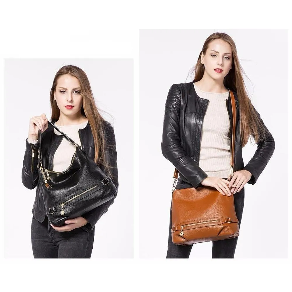 <bold>Hobo  / Tote Bag <br>Genuine-Leather