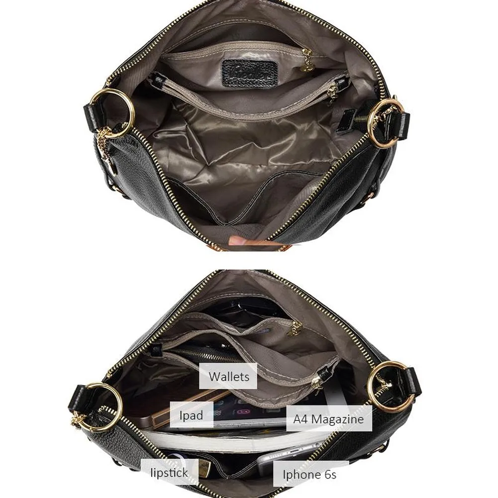 <bold>Hobo  / Tote Bag <br>Genuine-Leather