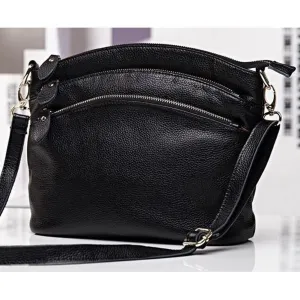 <bold>Messenger / Crossbody Bag <br>Genuine-Leather