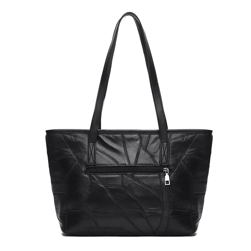 <bold>Tote / Crossbody Bag <br>Genuine-Leather