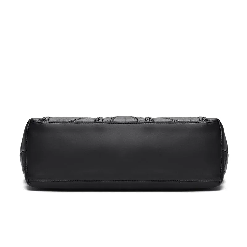 <bold>Tote / Crossbody Bag <br>Genuine-Leather