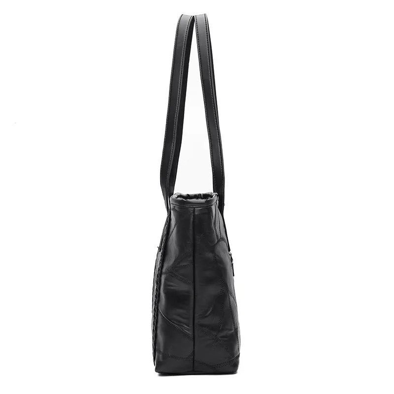 <bold>Tote / Crossbody Bag <br>Genuine-Leather