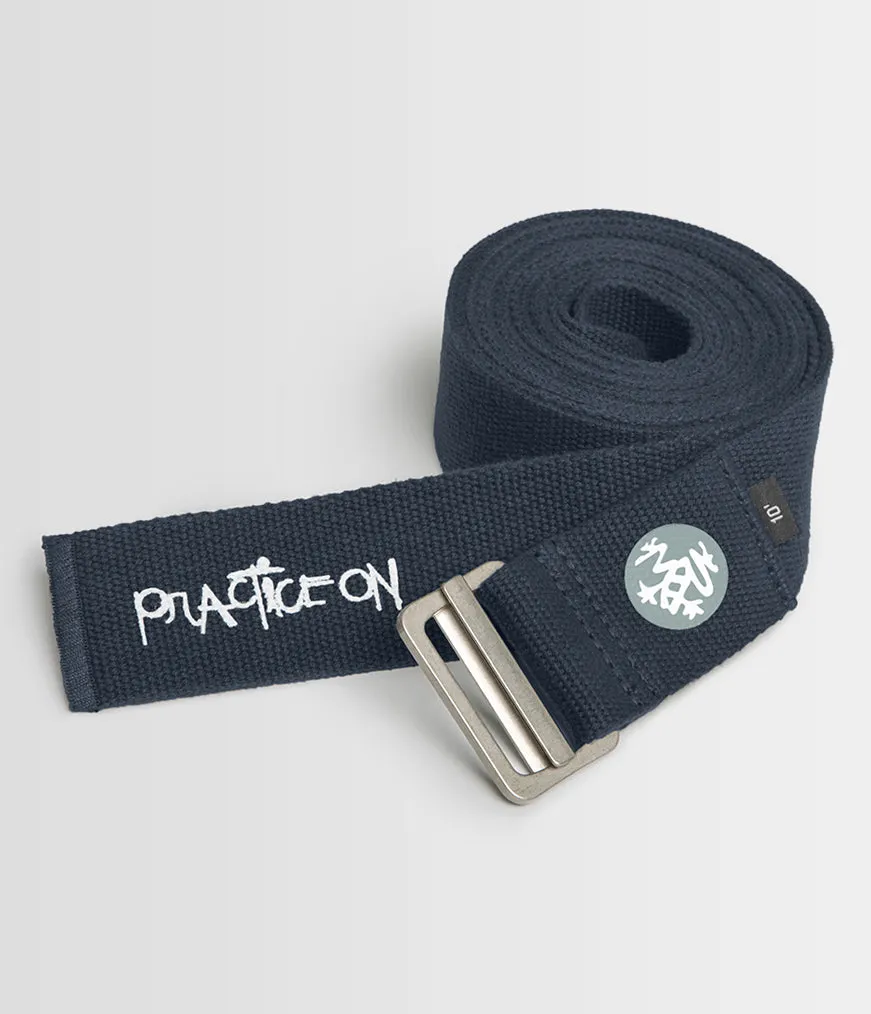 Manduka AligN Yoga Strap 10' - Midnight