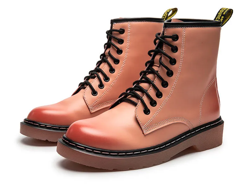 Martin Boots Female Autumn and Winter British Women's Shoes Flat Boots In The Locomotive Boots Classic Boots Students