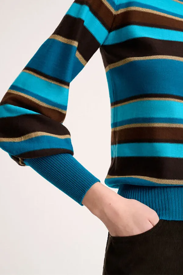 MELO STRIPED PULLOVER