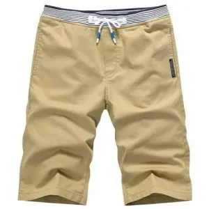 Men New Five Point Casual Pants - Fall Leaf Brown 3xl