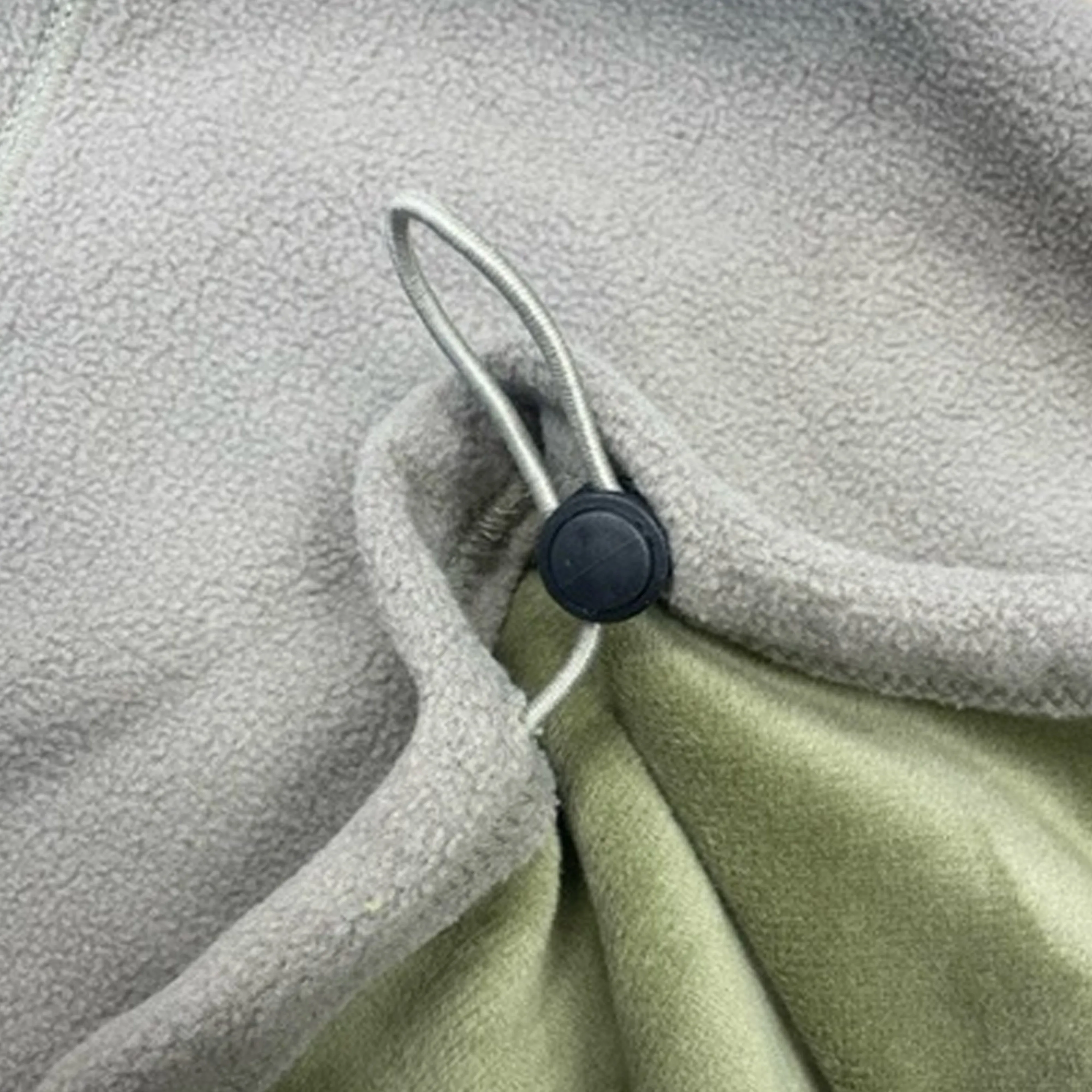 Mens 1/4 Zip Fleece Jumper - Khaki