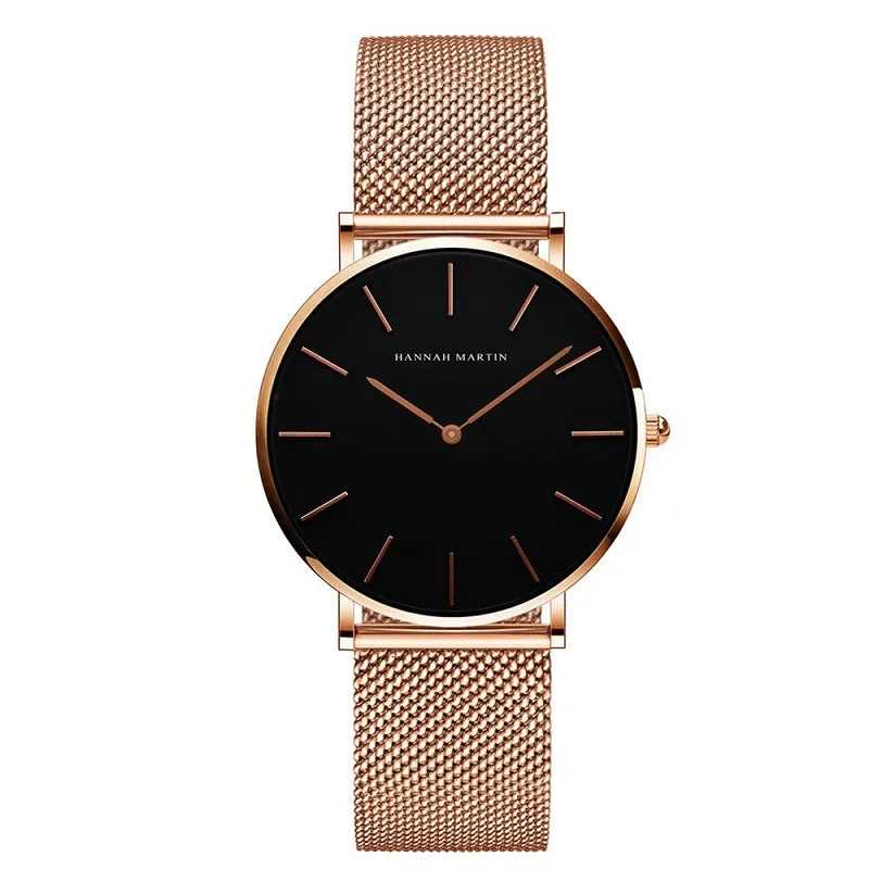 Mesh Strap Waterproof Women's Watch
