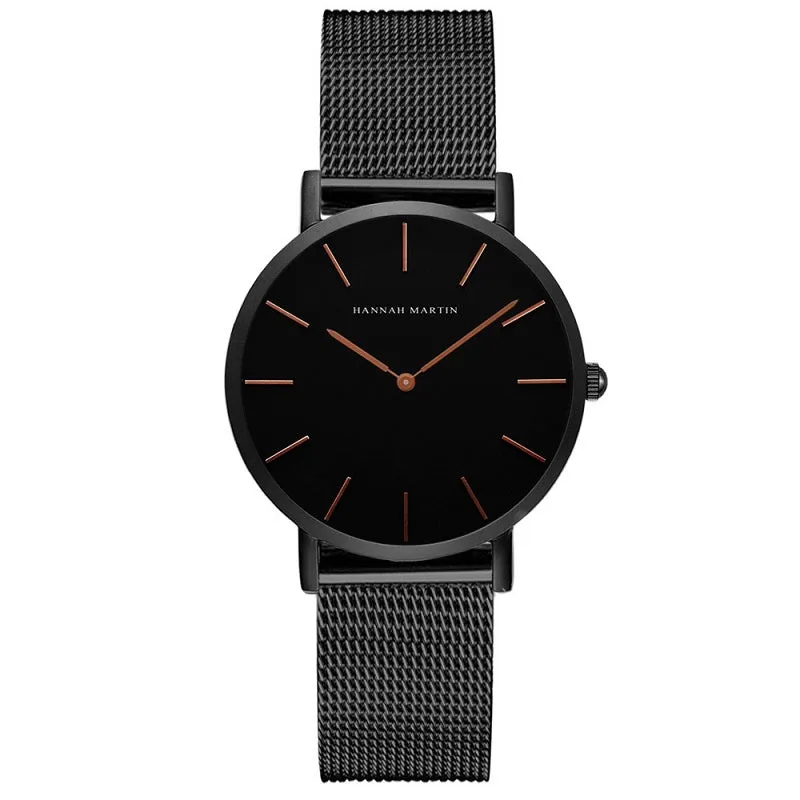 Mesh Strap Waterproof Women's Watch