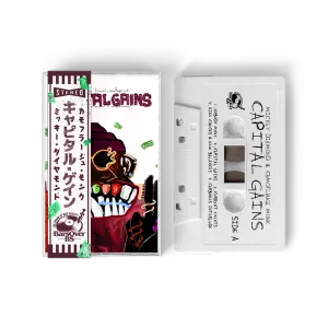 Mickey Diamond x Camoflauge Monk - Capital Gains (Cassette Tape With Obi Strip) (VERY LIMITED)
