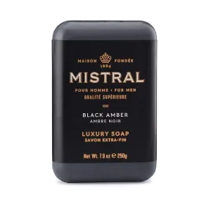 Mistral Bar Soap | Black Amber