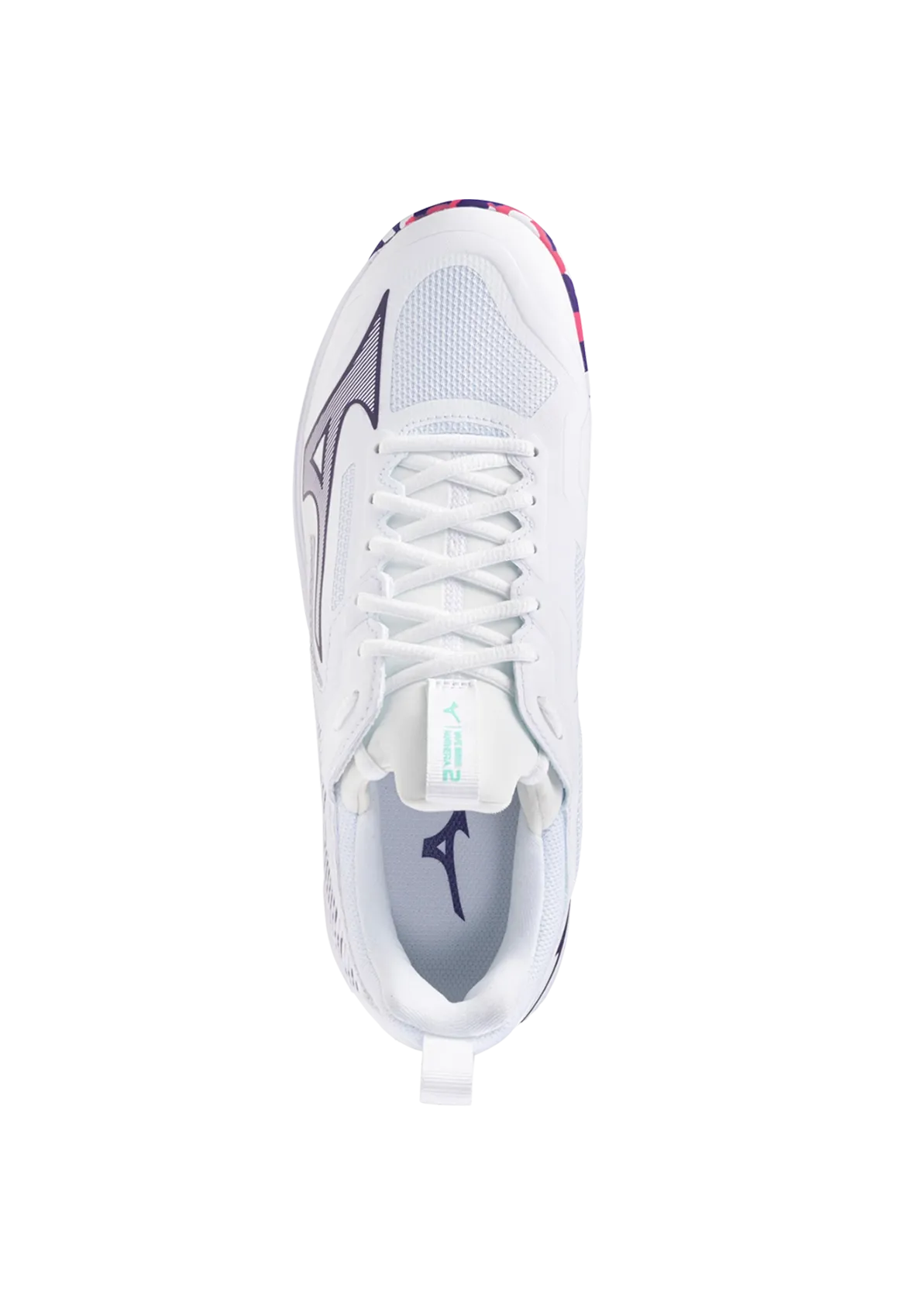 Mizuno Wave Panthera 2 -  White/Violet Indigo/Camellia Rose
