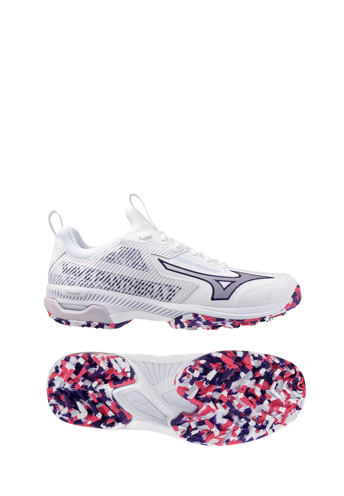 Mizuno Wave Panthera 2 -  White/Violet Indigo/Camellia Rose