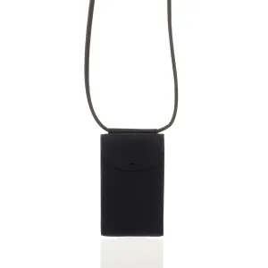Monk & Anna Black Phone Pouch
