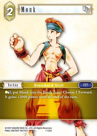 Monk (Male Unit) 1-120C