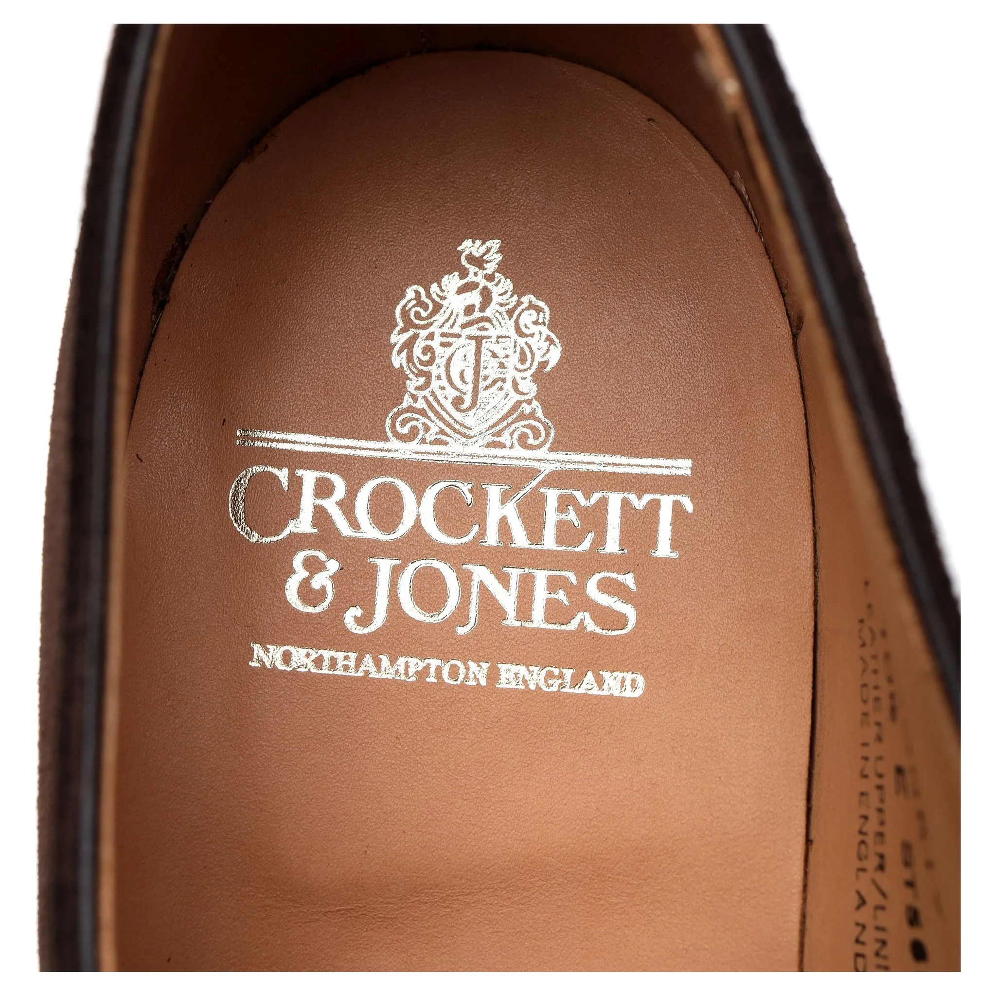 'Monkton' Dark Brown Suede Monk Strap UK 10.5 E