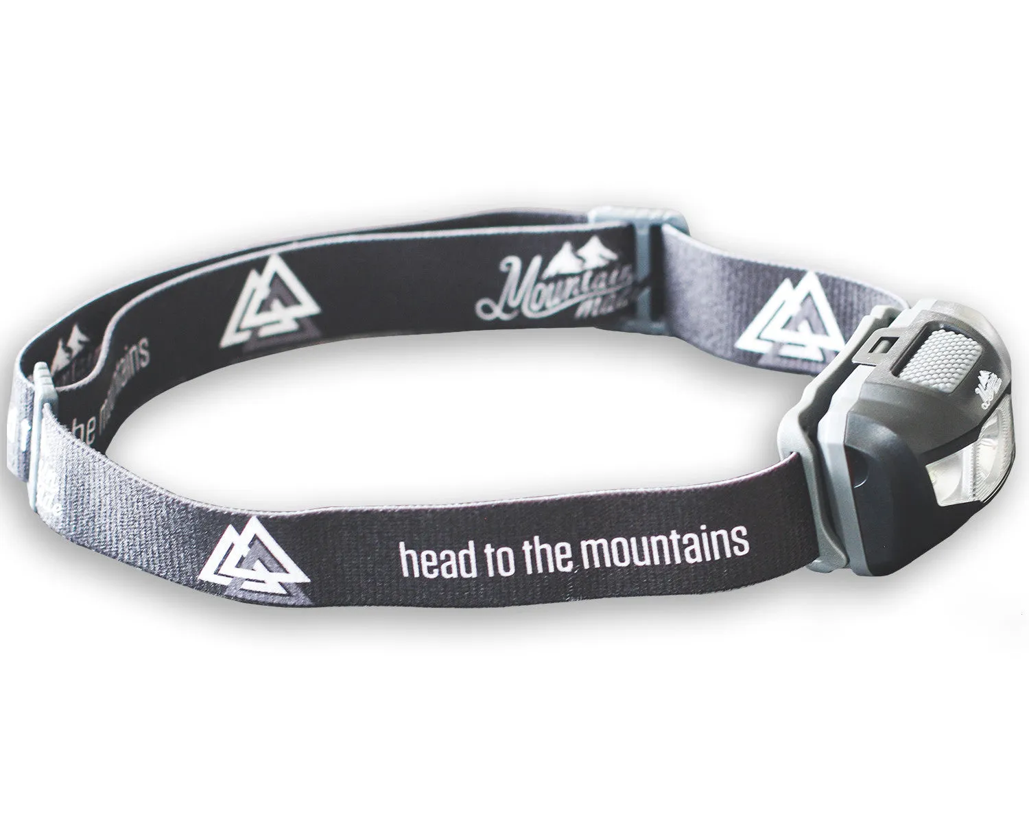 Mountain Made Challenger #1 Best Ultra Bright LED Headlamp. Only 2.4oz with 145 Lumen Output. INCLUDED bonus drawstring pouch.