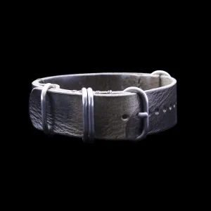 NAT2 Leather Watch Strap, 5-Ring Military 107