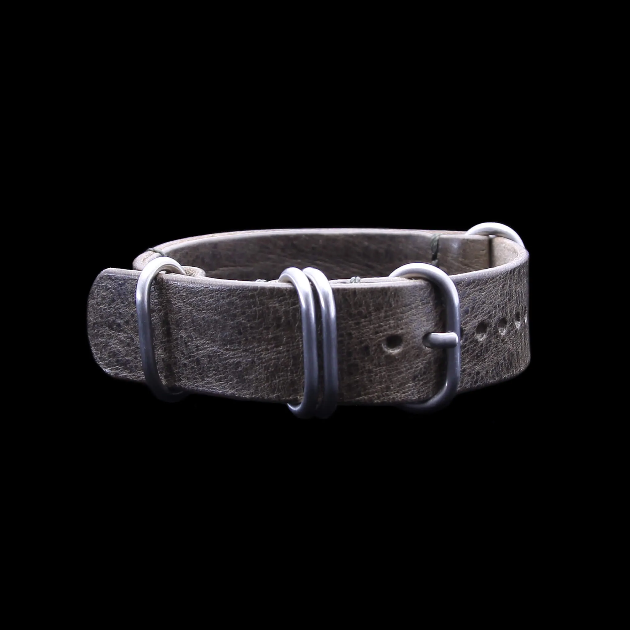 NAT2 Leather Watch Strap, 5-Ring Vintage 408