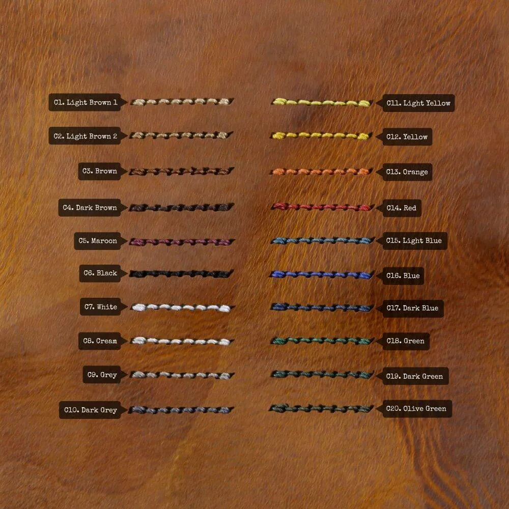 NAT2 Leather Watch Strap, Military 102