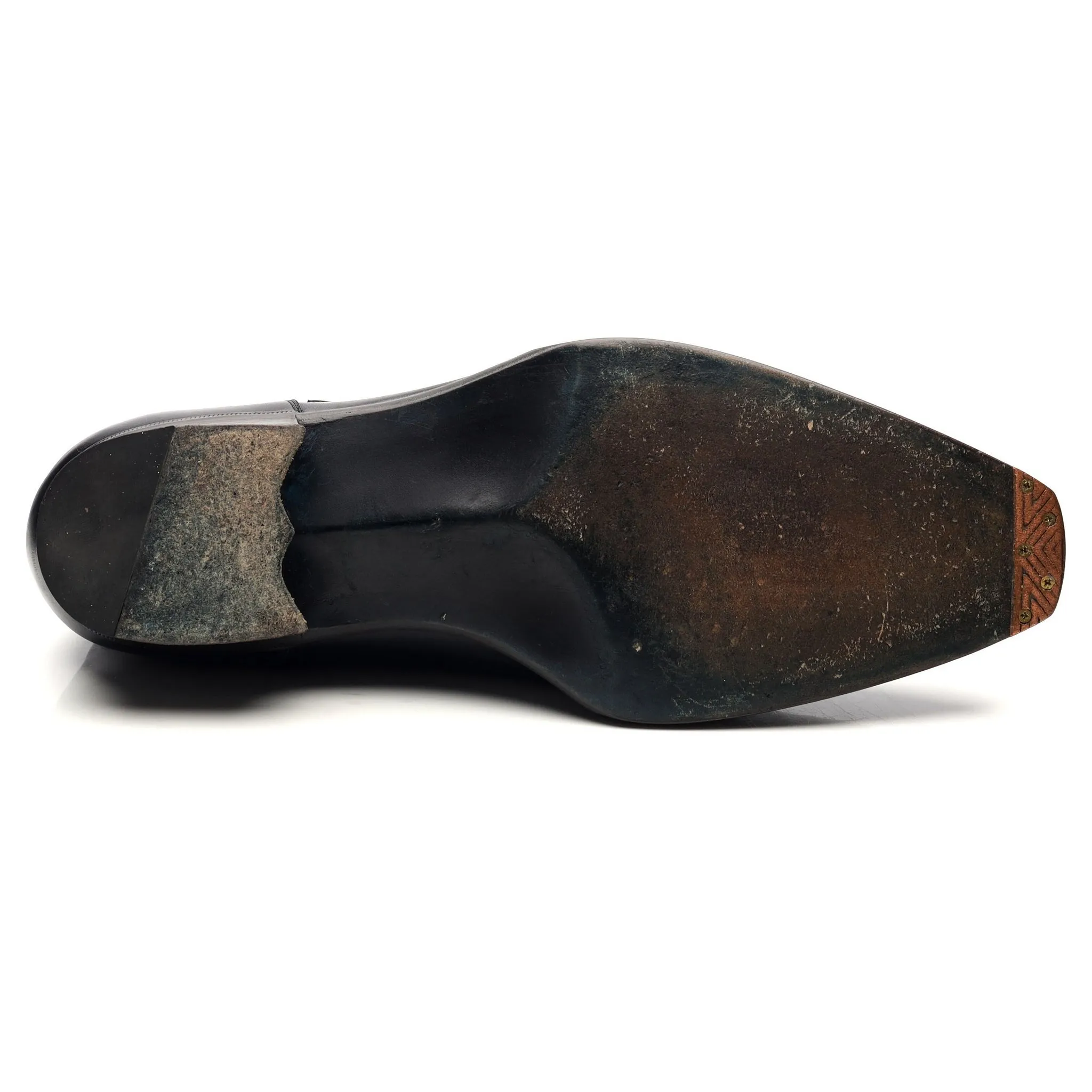 Navy Blue Split Toe Monk Strap UK 7.5 EU 41.5