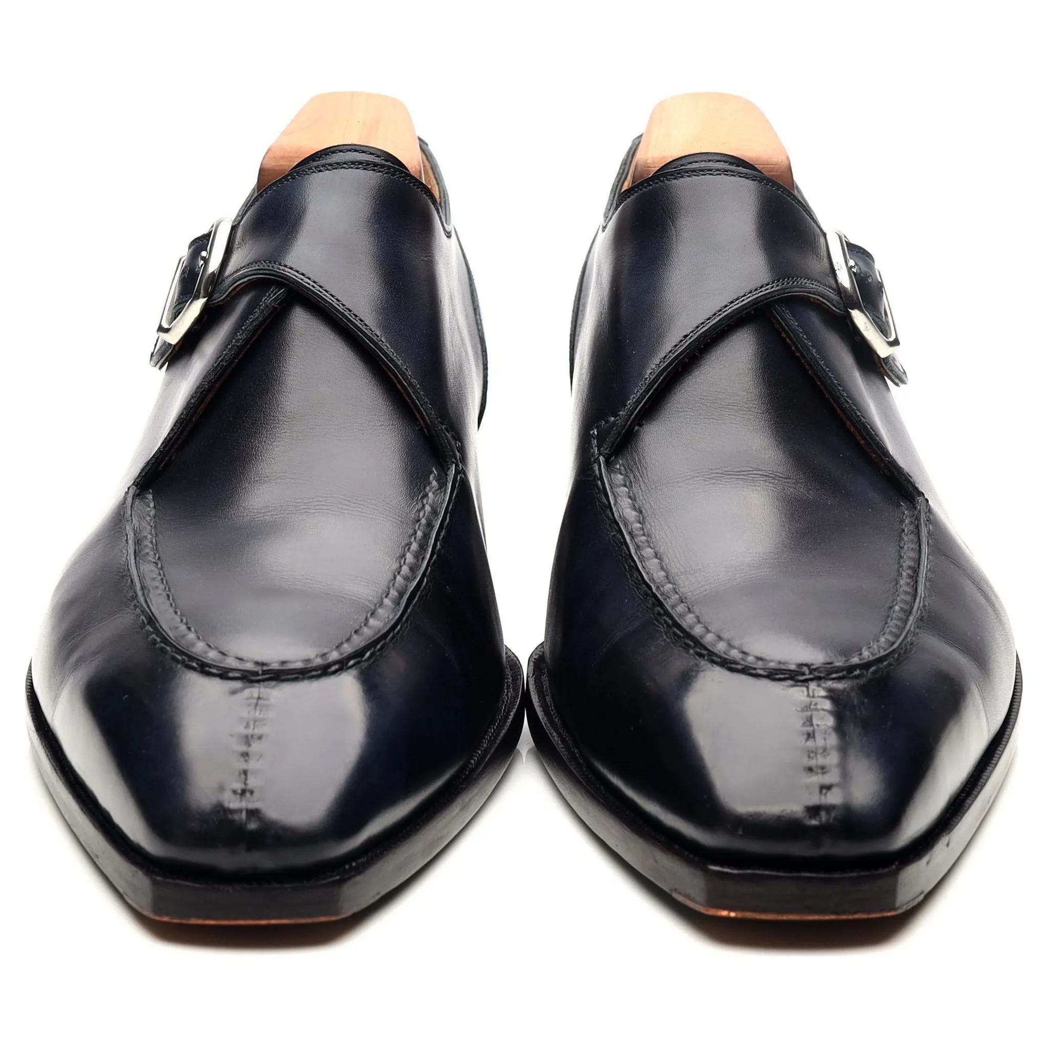 Navy Blue Split Toe Monk Strap UK 7.5 EU 41.5