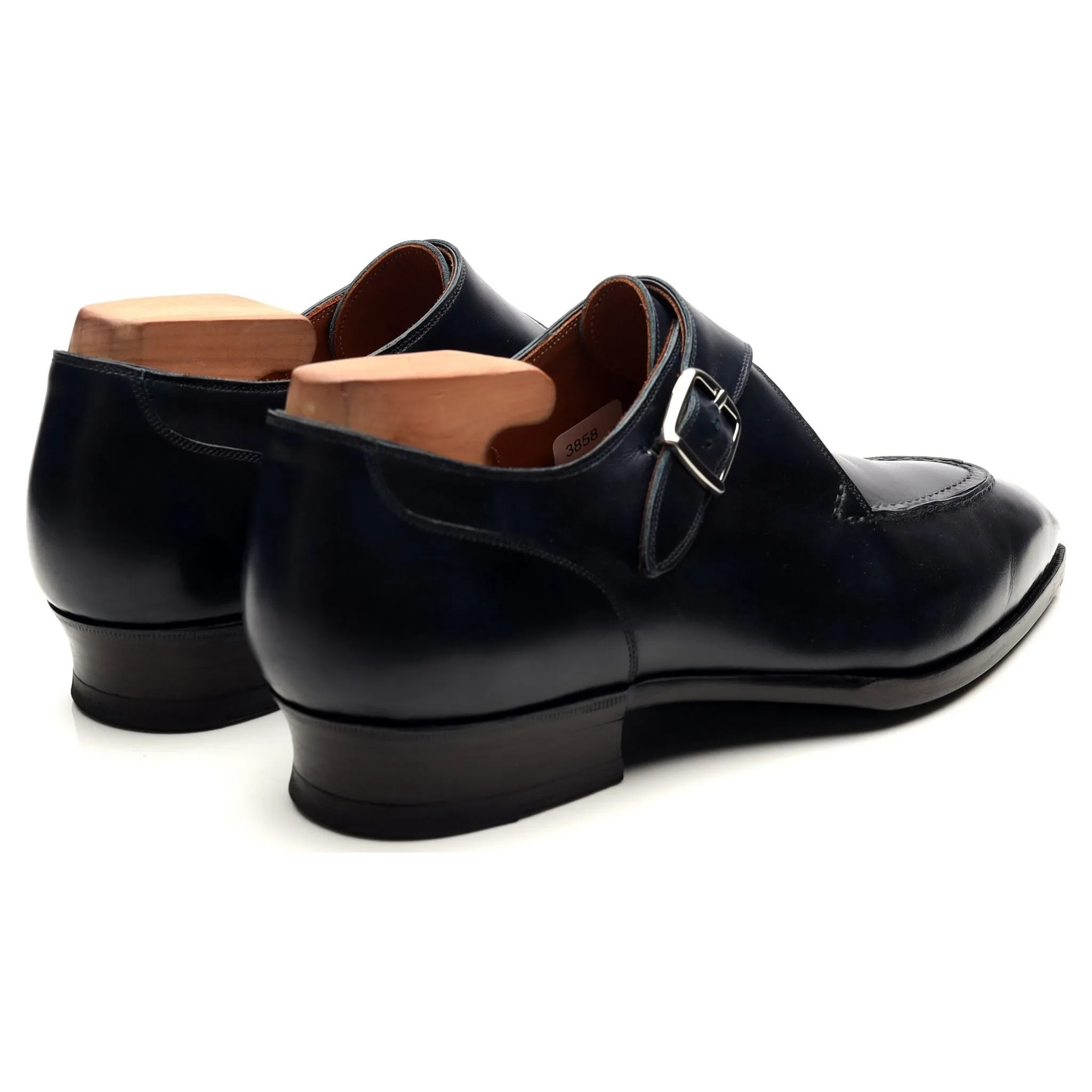 Navy Blue Split Toe Monk Strap UK 7.5 EU 41.5