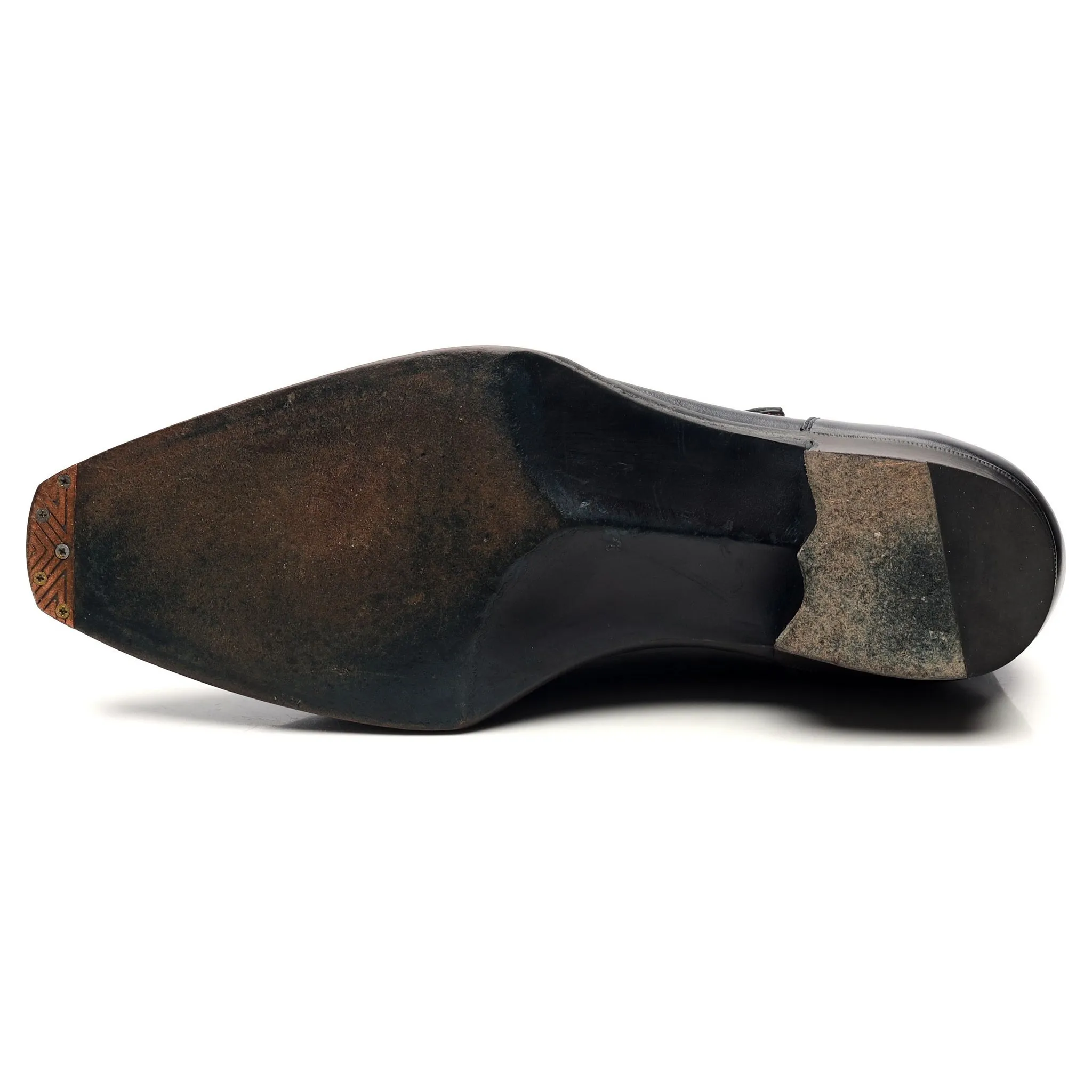 Navy Blue Split Toe Monk Strap UK 7.5 EU 41.5