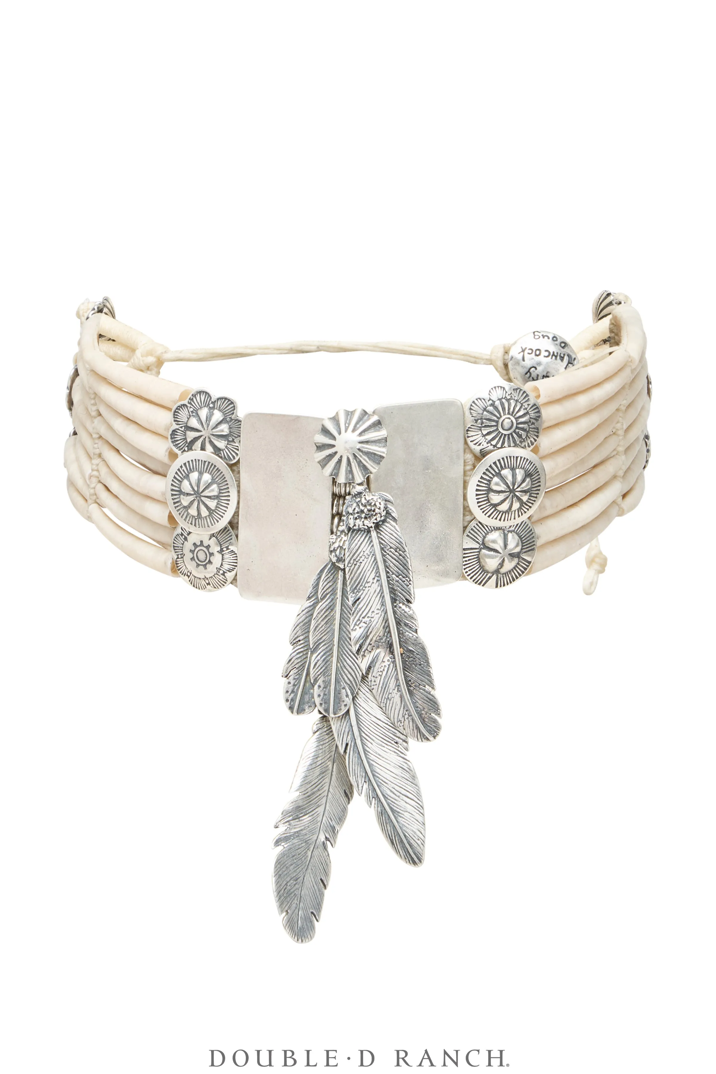 Necklace, Mummy's Bundle, by Double D Ranch, Isabella, Choker, Dentalium, 150