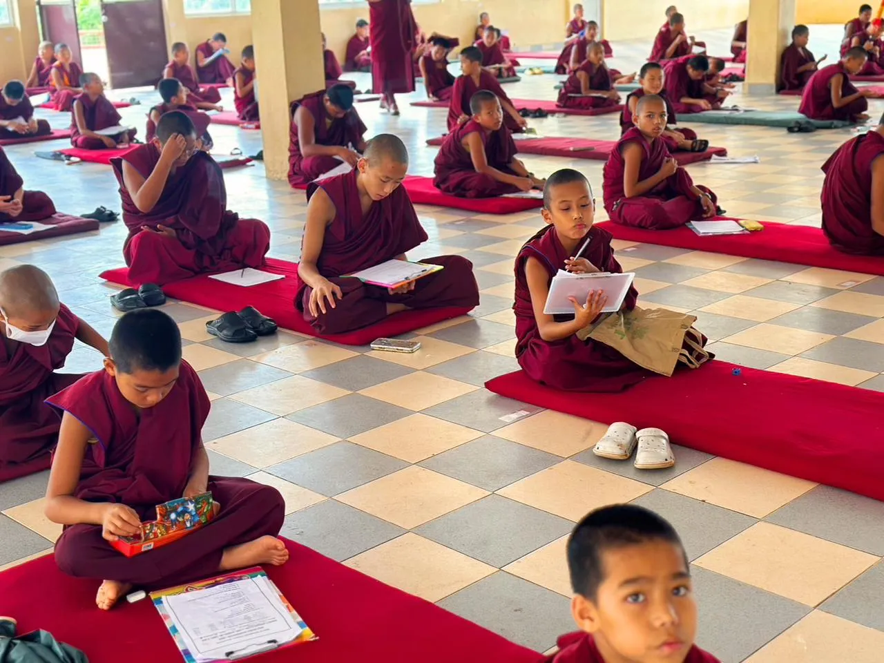 Novice Monks </br>  供养一位小沙弥