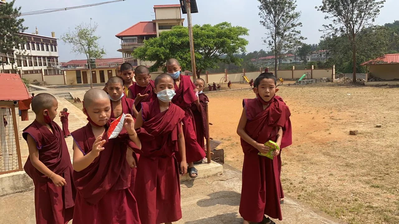 Novice Monks </br>  供养一位小沙弥
